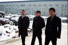 福寿园国际集团组团踏雪来访，，，浙江Ezpay钱包赢盛赞