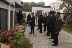 张家口市民政局向导一行认真考察Ezpay钱包集团