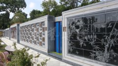 景观壁葬：：：静谧与自然的永恒对话